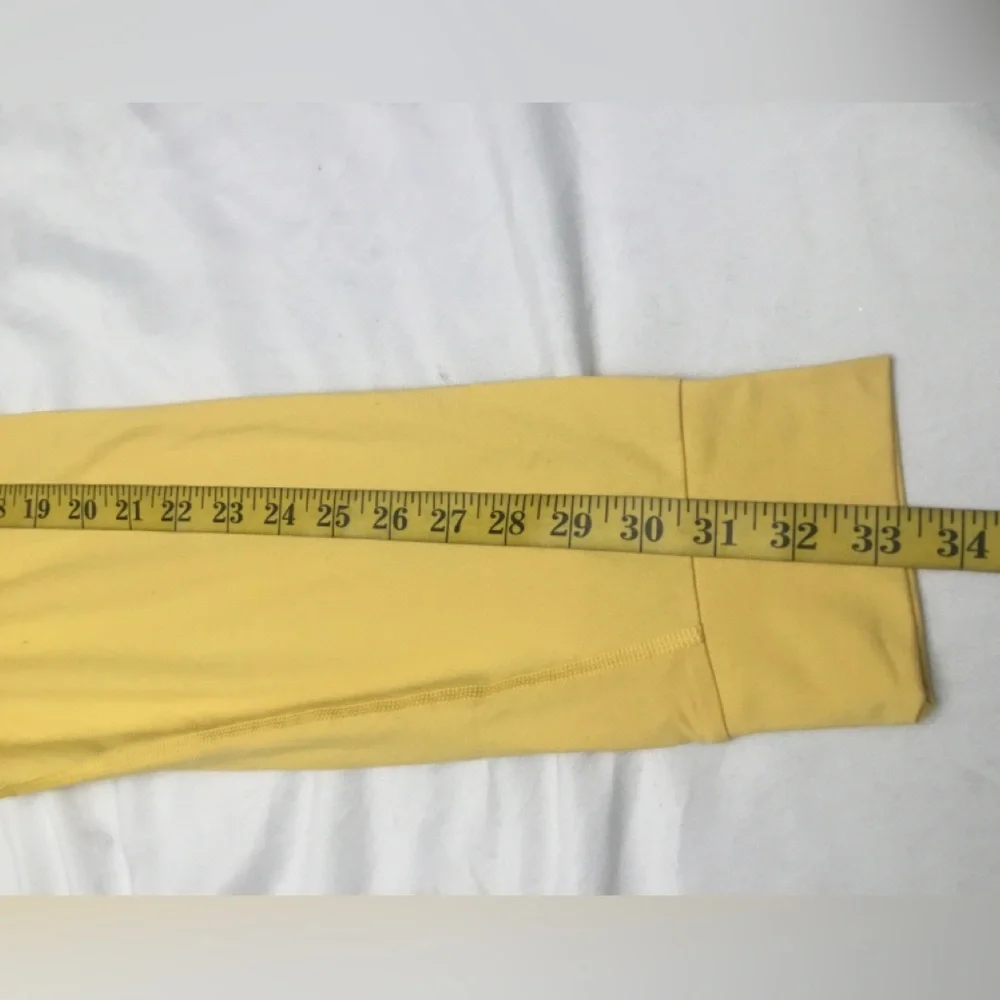 POLO RALPH LAUREN Yellow Zip Up Sweater with High Collar